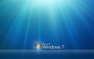 Blue desktop computer windows7 sunlight - the window 7 logo free wallpaper