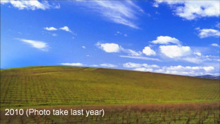 Field sky clouds 2010 photo - the picture free wallpaper for desktop