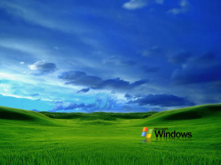 Green field blue sky clouds 90 - a green field free wallpaper for desktop
