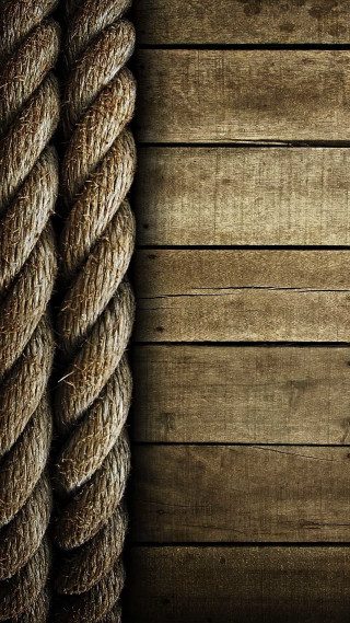 Rope wooden surface background knot - a rope free wallpaper