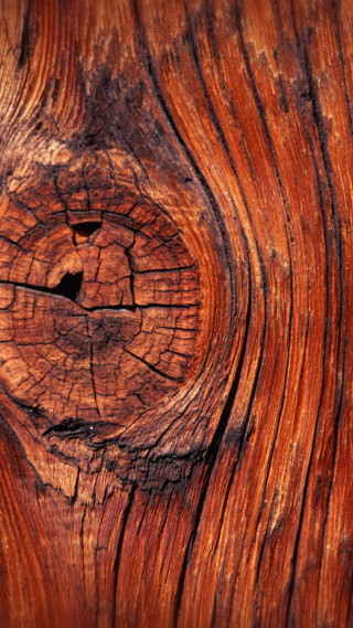 Wood grain surface hole center - free textures wallpaper for mobile
