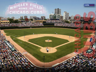 Wrigley field chicago cubs baseball - a large crowd of people free wallpaper