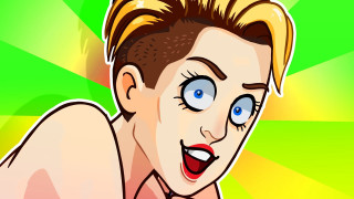 Woman blue eyes yellow hair - zdarsky free wallpaper