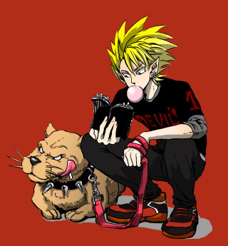 Man sitting cat phone ground - andrew law free wallpaper for tablet