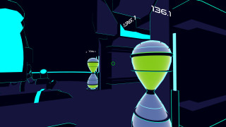 Stylized room vase green substance - volumetric lighting free wallpaper for desktop