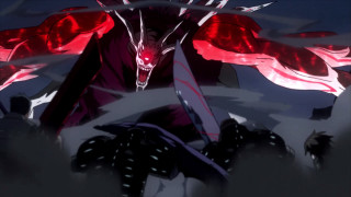 Demonic red eyes sword hand - demonic free wallpaper