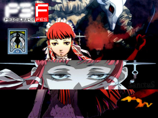 Girl red hair sword demon - derf free wallpaper for desktop