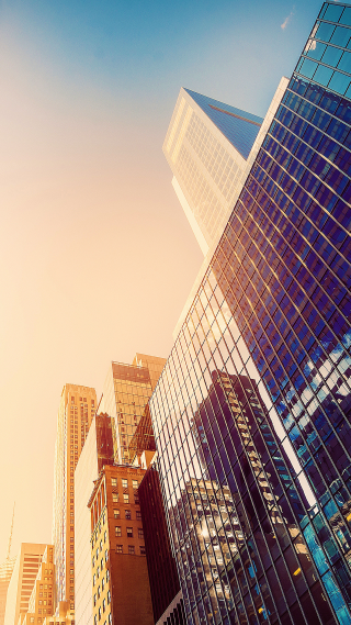 Tall buildings sky background city - tall building free wallpaper for mobile