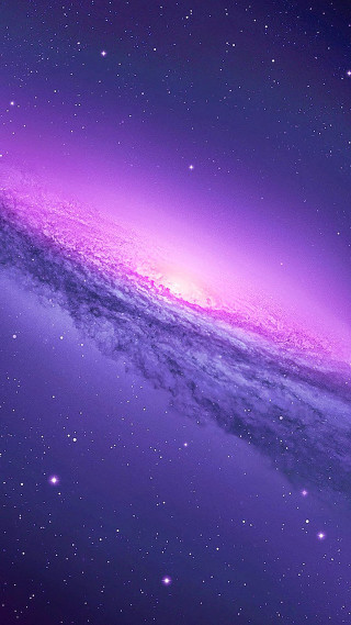 Purple blue space stars bright 2 - free space wallpaper for mobile