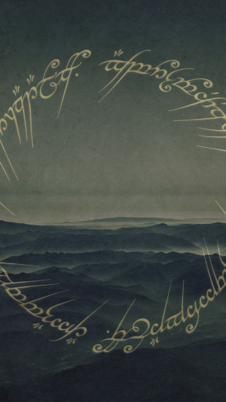 Sky writing bird flying painting - a detailed matte painting free wallpaper for mobile