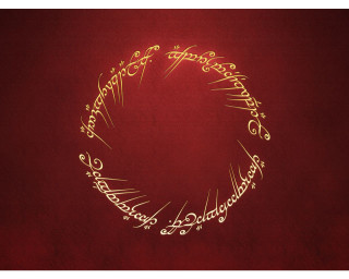 Golden circle words lord image - lord of the rings free wallpaper