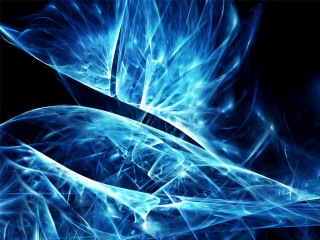 Blue abstract background black white 8 - a blue swirl free wallpaper for desktop