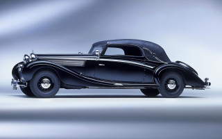 Black car studio photo gray - a studio photo free wallpaper