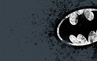 Batman symbol grungy black background - a batman symbol free wallpaper