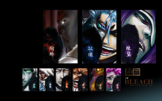 Anime characters expressions emotions faces - a sery of anime characters free wallpaper