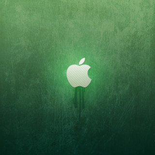Green apple logo background shadow - art green free wallpaper for tablet