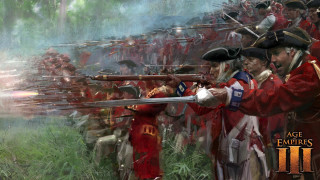 Battle scene red uniforms blue - christopher moeller free wallpaper