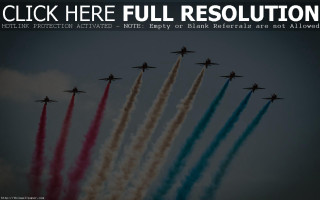 Jets flying formation sky click - saturated free wallpaper