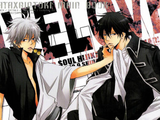 Anime characters posing together picture - a picture together free wallpaper for desktop