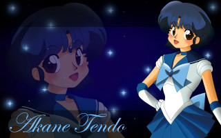 Anime girls standing dark background - anime art style free wallpaper