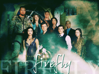 Firefly poster group people man - a man in a suit free wallpaper for desktop