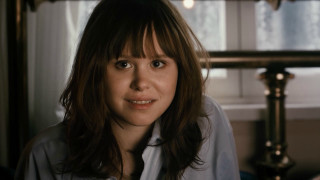 Woman long hair blue shirt 15 - tachisme free wallpaper