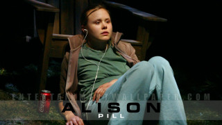 Person sitting chair headphones drink - alison watt free wallpaper