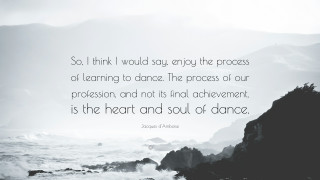 Mountain quote dance art language - sense of depth free wallpaper