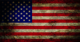 Grungy american flag faded background 6 - a grungy american flag free wallpaper