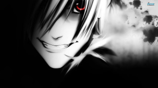 Anime character red eyes long - him free wallpaper for desktop