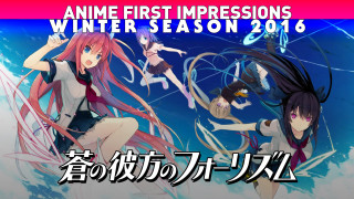 Anime winter 2016 4girls schooluniform - anime key visual free wallpaper