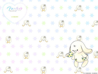 Cartoon bunny pacifier stars wallpaper - a wallpaper free wallpaper for desktop