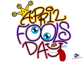 Cartoon face crown april fools - day free wallpaper