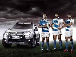 Men truck grass cloudy sky - a white truck free wallpaper