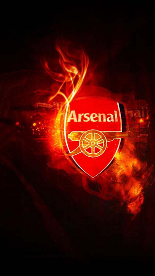 Red black wall logo fire - official medium free wallpaper for mobile