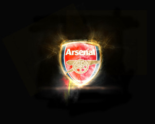Soccer badge dark background light - constant free wallpaper