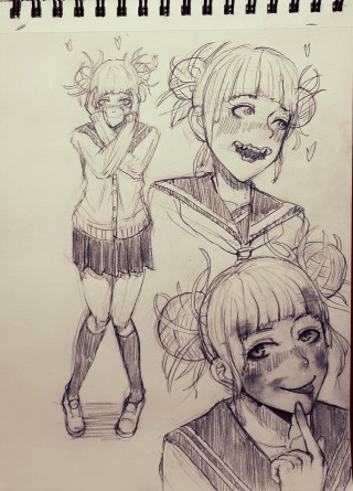 Girls expressions hair styles drawing - graffiti free wallpaper for mobile