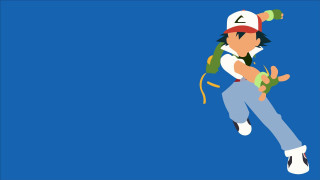 Man hat backpack flying arms - his leg free wallpaper