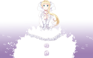 Woman white dress tiara necklace - a tiara free wallpaper
