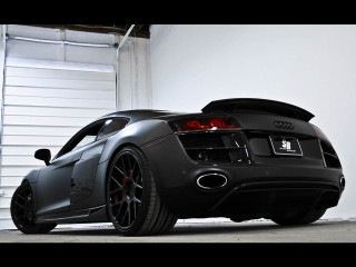 Black sports car garage door 3 - a garage next free wallpaper