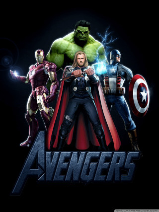 Avengers movie poster characters background 6 - avgust černigoj free wallpaper for mobile
