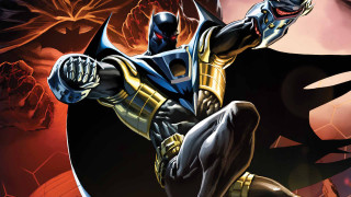 Batman flying bat back arm - a batman free wallpaper