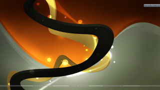Curved computer screen yellow black - behance hd free wallpaper