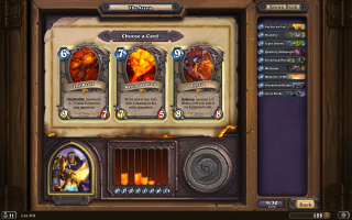 Game interface card buttons screenshot - a screen free wallpaper