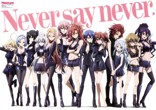 Anime girls magazine cover never - a magazine cover free wallpaper