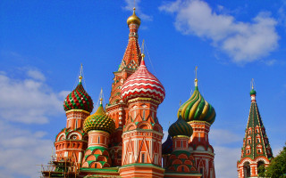 Large building domes sky background 4 - boris vladimirski free wallpaper