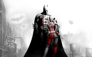 Batman cat city clock man - a red suit free wallpaper