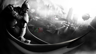 Batman futuristic city bat hand - dark night free wallpaper
