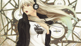 Woman longhair headphones clockshirt neogeo - shirt free wallpaper for desktop