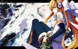 Anime girl long hair bow 6 - long hair and a bow free wallpaper for desktop